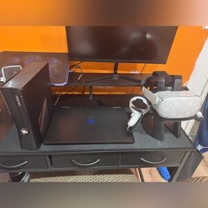 Hp omen laptop with oculus and Xbox 360 slim